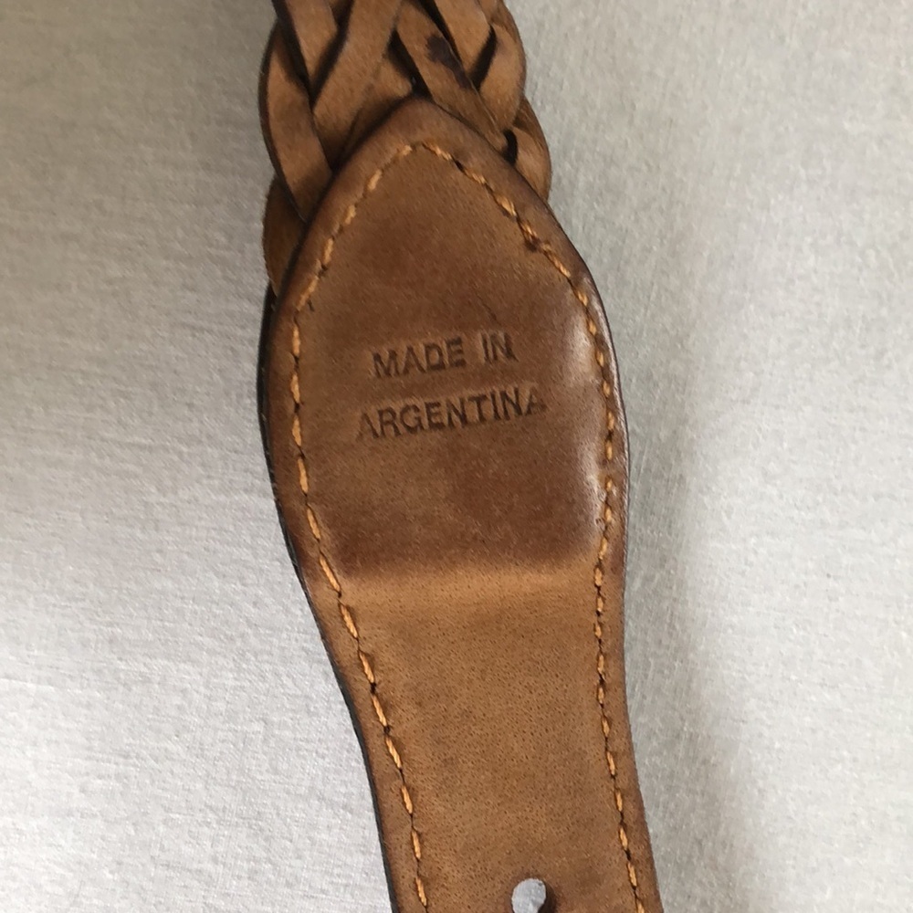 Teju lizard men’s belt made in Argentina GUC. - Picture 9 of 17